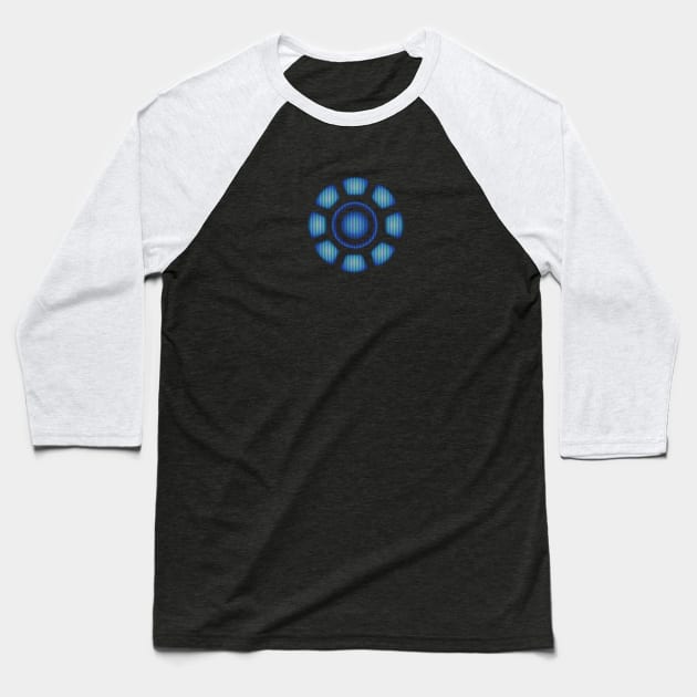 Stark Arc Reactor Baseball T-Shirt by TKL